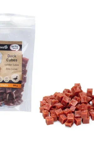 Aanbieding Beeztees Eenden Cubes 400 gr